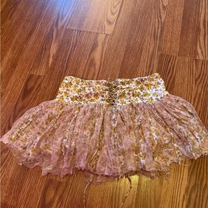 FreePeople Floral Lace Women's Skirt